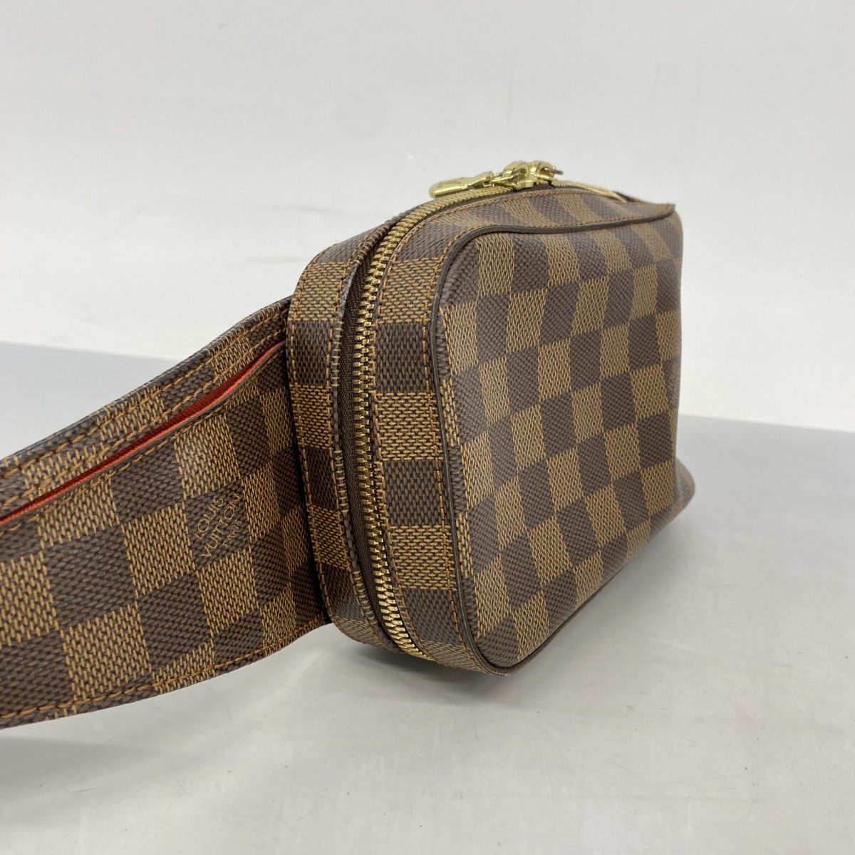 5ie6354-h ルイヴィトン ボディバッグ ダミエ ジェロニモス N51994 エベヌ メンズ レディース ユニセックス