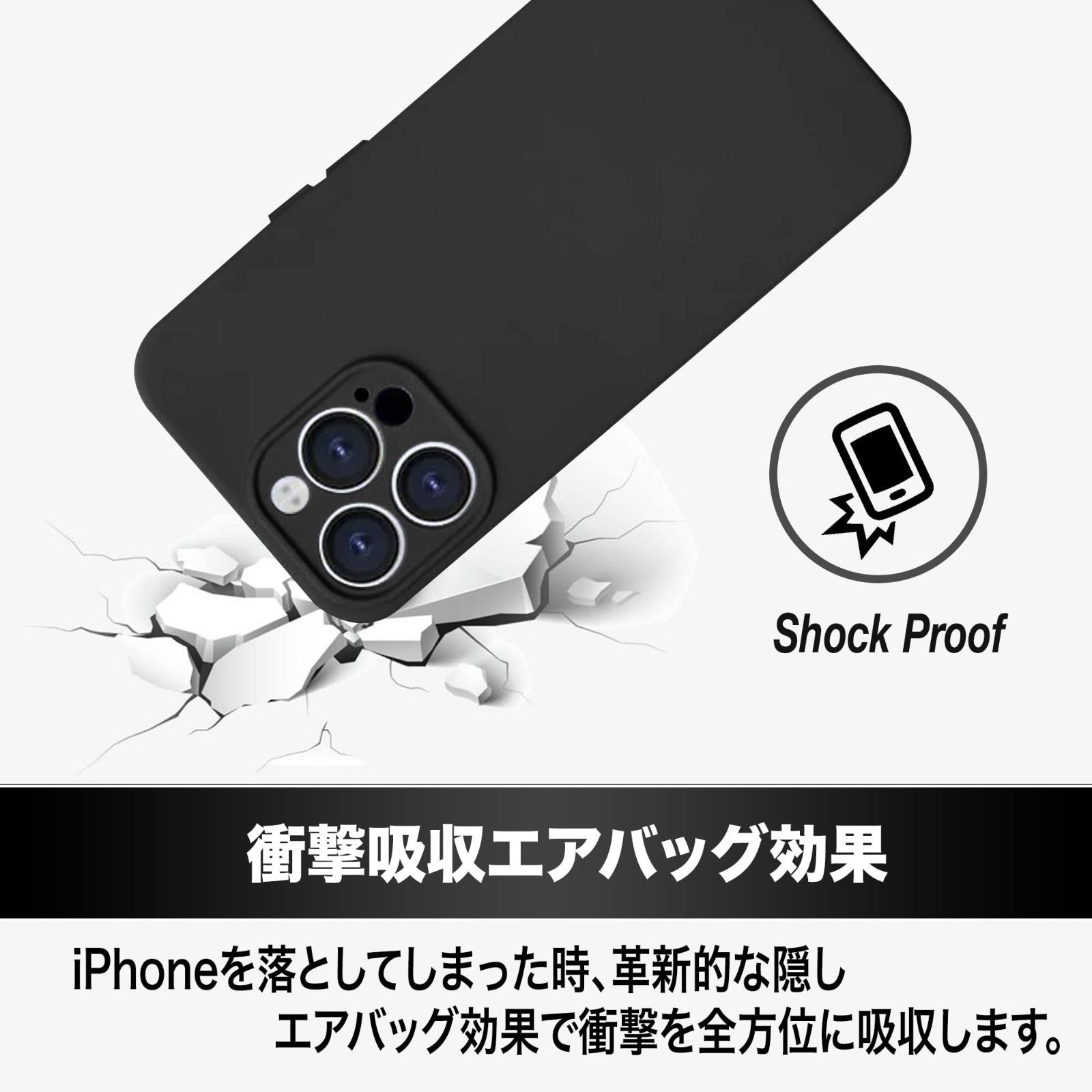 LUNES］iPhone 14 Plus ケース AIR LIQUID for iPhone 14 Plus 6.7