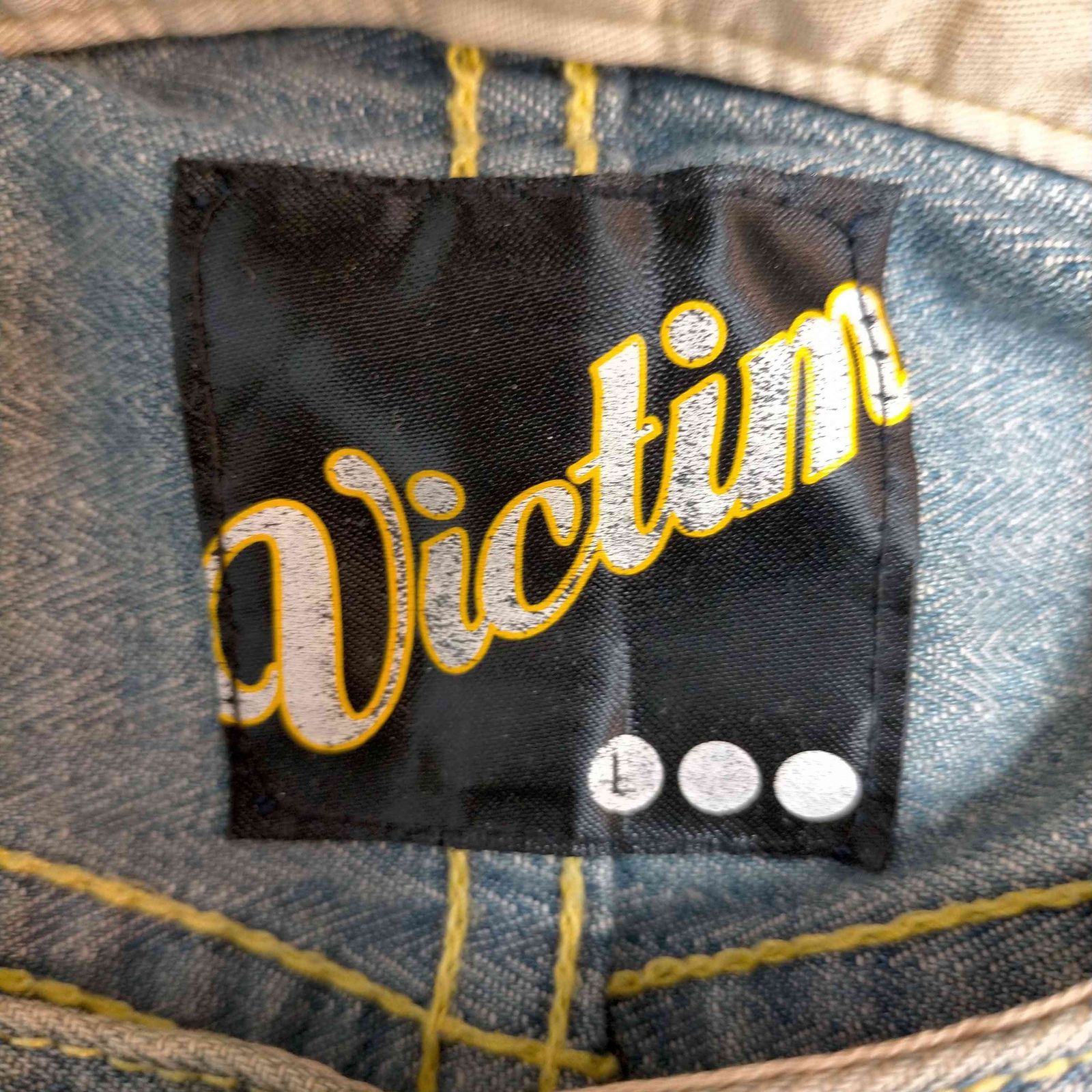 ヴィクティム VICTIM ダメージ加工 デニムパンツ メンズ JPN：L - 古着