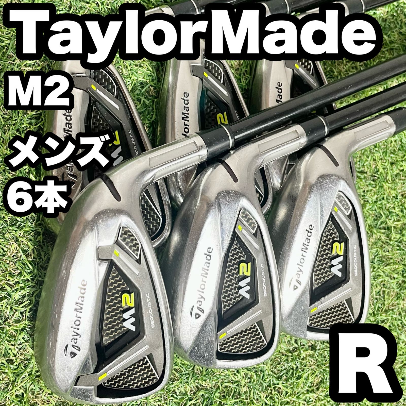 TaylorMade M2 アイアンセット 6本 メンズ R 右 テーラーメイド エム2