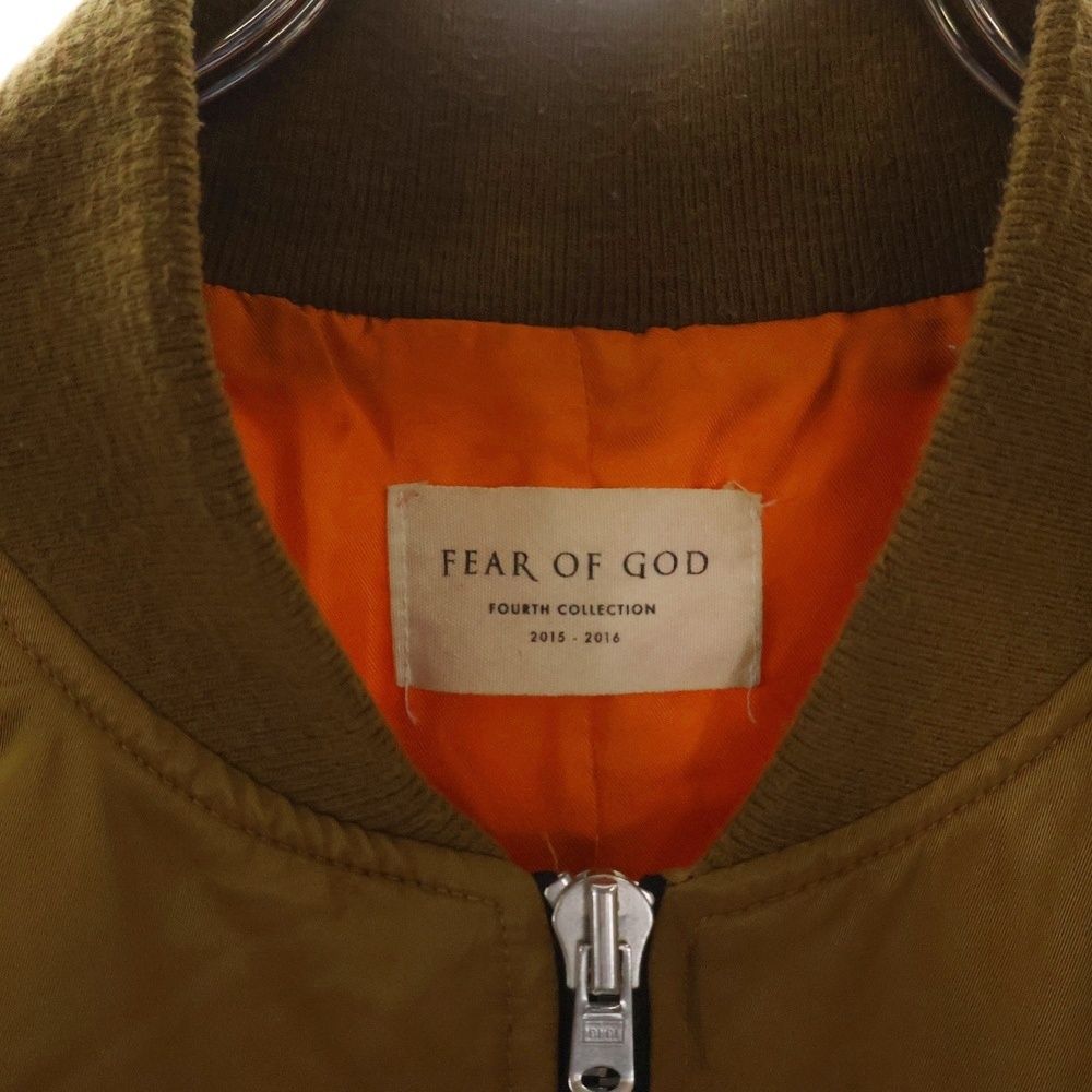 ジャケット・アウター FEAR OF GOD 4th MA-1 FEAR OF GOD（フライトジャケット）のフリマアイテム一覧