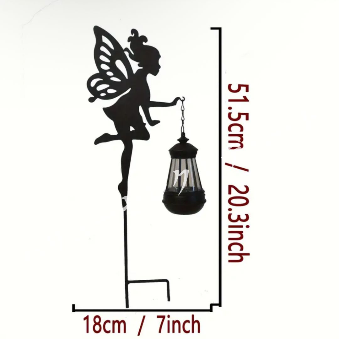 ガーデンライト ソーラー 2個セット ステーク 付き フラワー フェアリー LED 照明 芝生 フェンス 小道 パティオ 屋外 エルフ ライト ソーラー電源 自動点灯 ガーデン デコレーション フィギュア 夜間 ライトアップ フェアリーライト