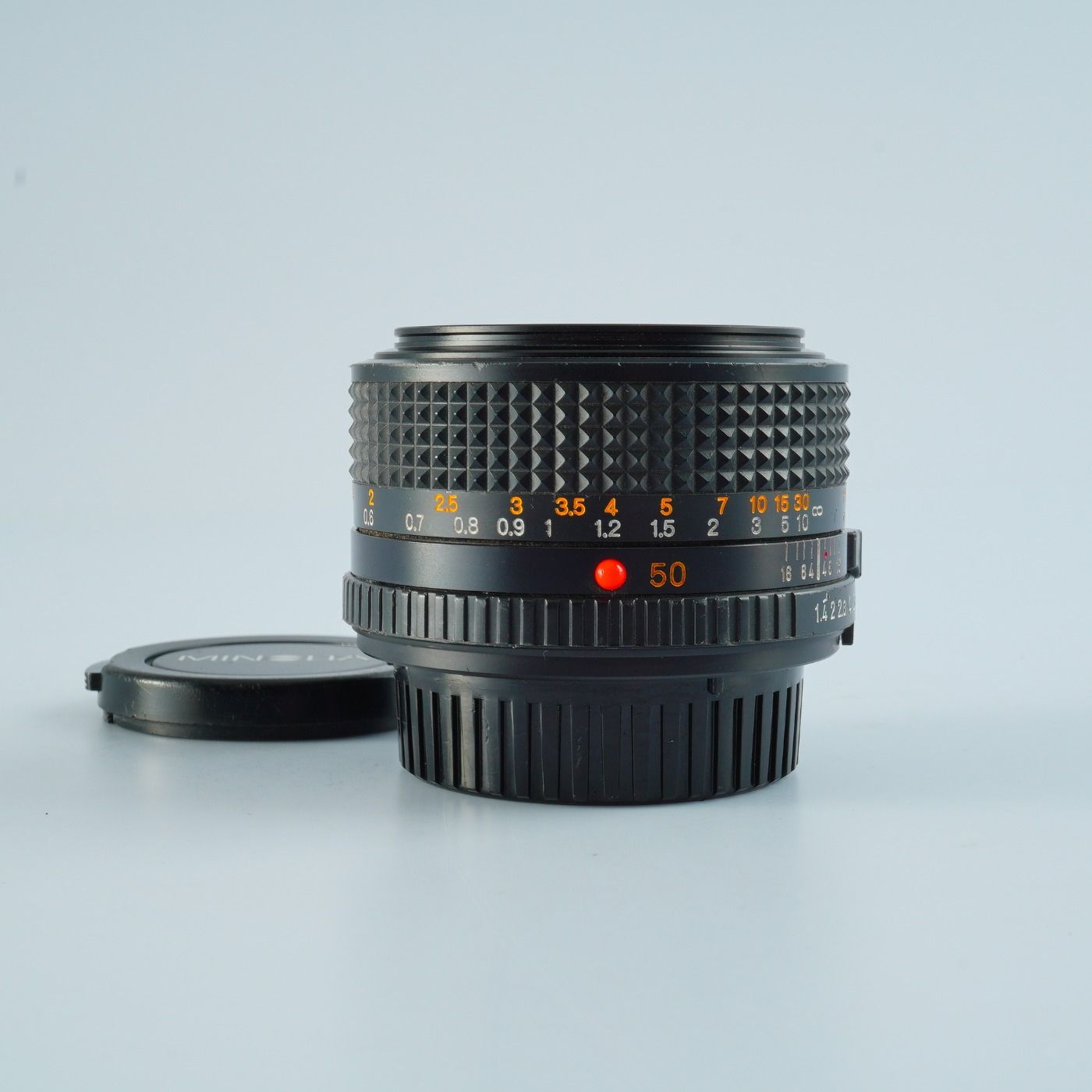 MINOLTA ミノルタ New MD 50mm F/1.4 単焦点レンズ - メルカリ 