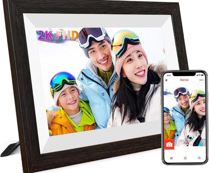 大 1920×1280 2K 液晶 デジタルフォトフレーム 高解像度 32GB