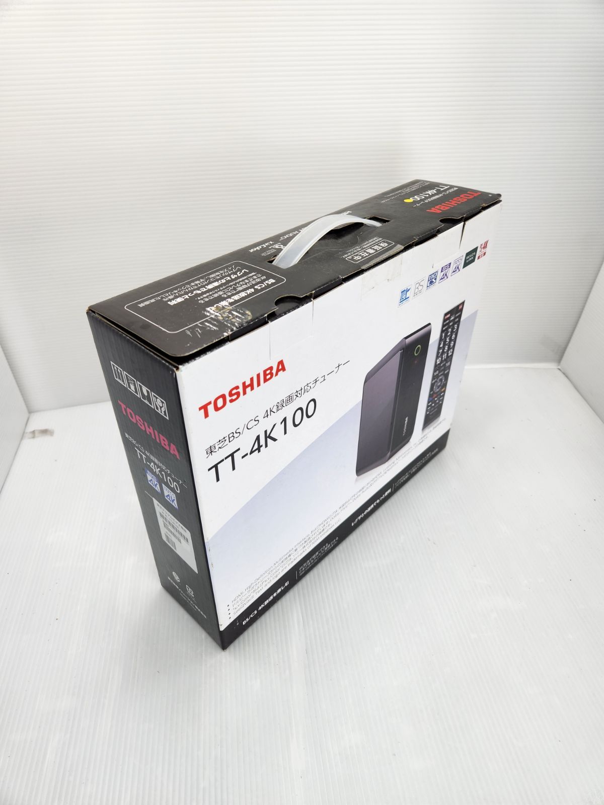 BS/CS 4K録画対応チューナー TT-4K100 ジャンク品 ☆ジャンク☆TOSHIBA TT-4K100 BS/CS 4K録画対応チューナー