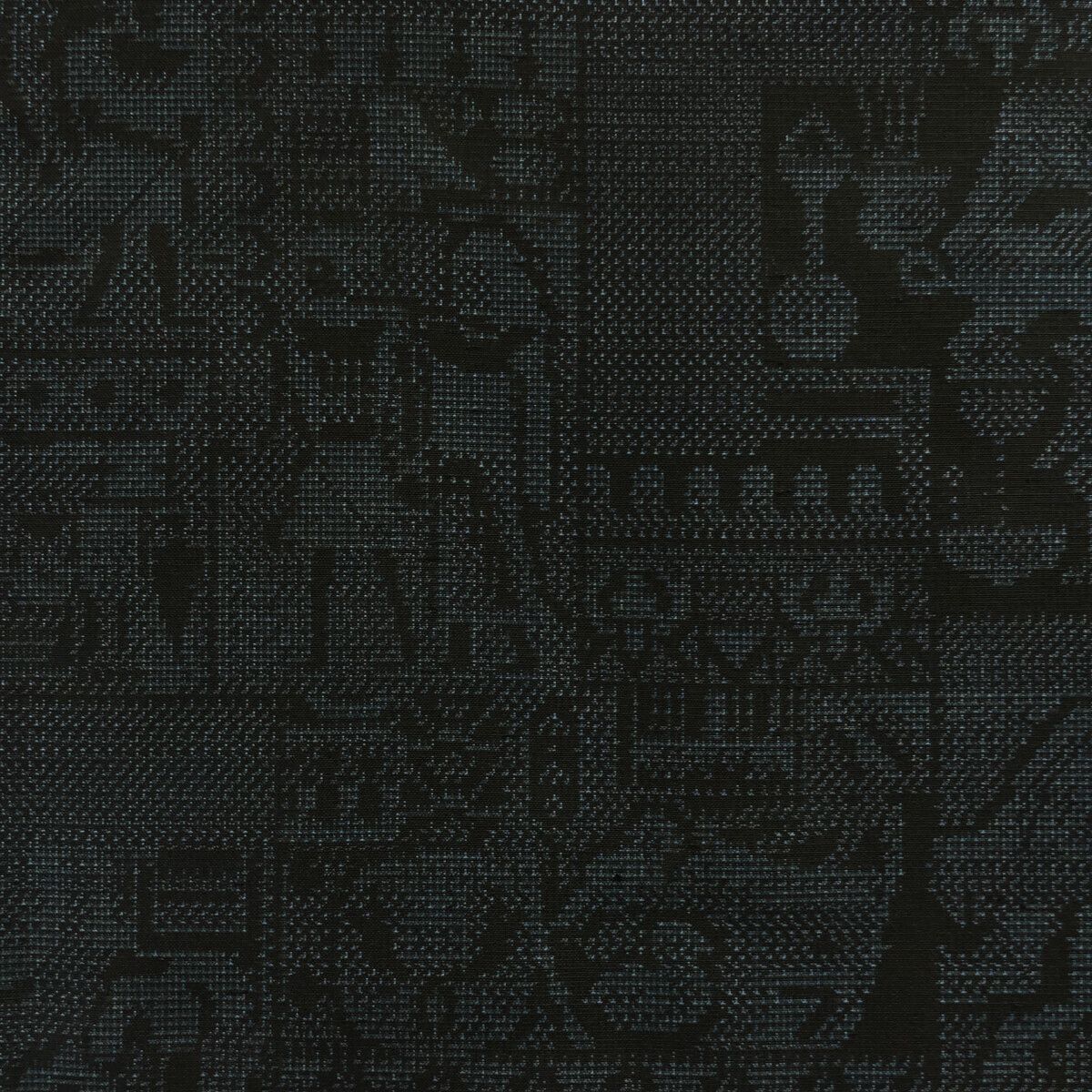 大島紬アンサンブル/美品/藍泥/羽織＆着物/仕立上がり/適応身長150  