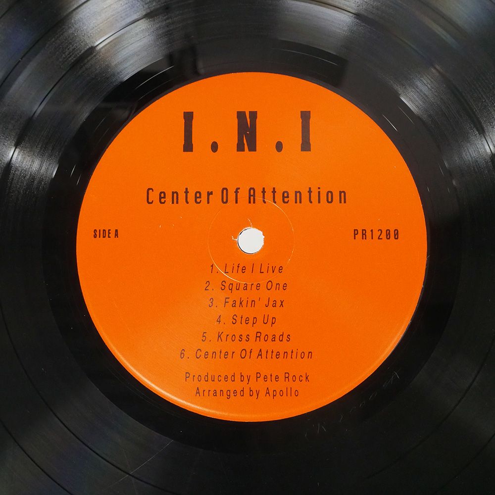I.N.I CENTER OF ATTENTION レコード INI 12LP Pete Rock, InI – Center Of Attention | Releases | Discogs