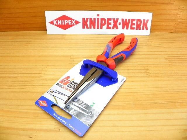 新型 クニペックス 先長ロングノーズ プライヤー*KNIPEX 2612-200