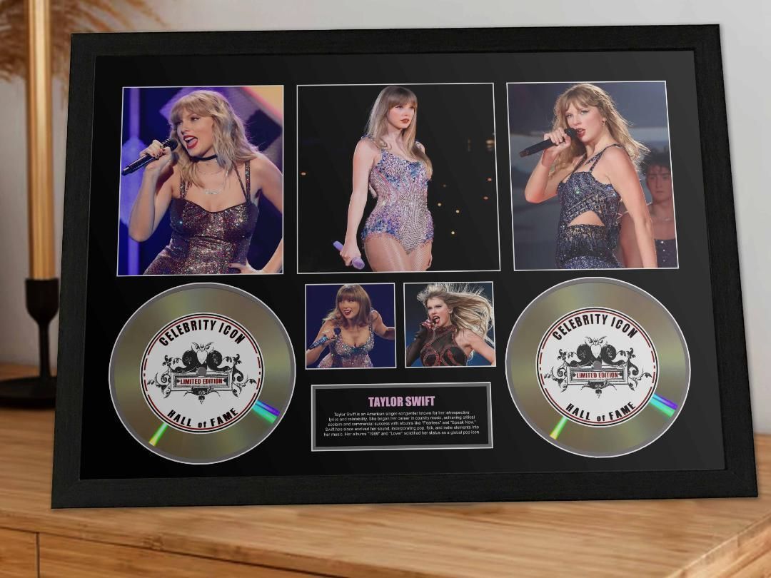 テイラー スウィフト セレブリティー アイコンフレーム 証明書付き-1