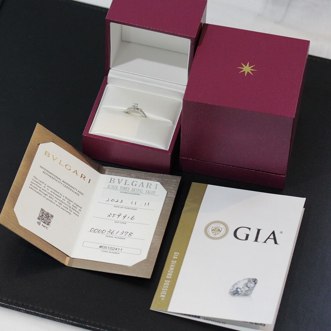 【美品】BVGALI Pt950 ダイヤ0.35ctローマアモール リング 9号 美品】BVGALI Pt950 ダイヤ0.35ctローマアモール リング 9号