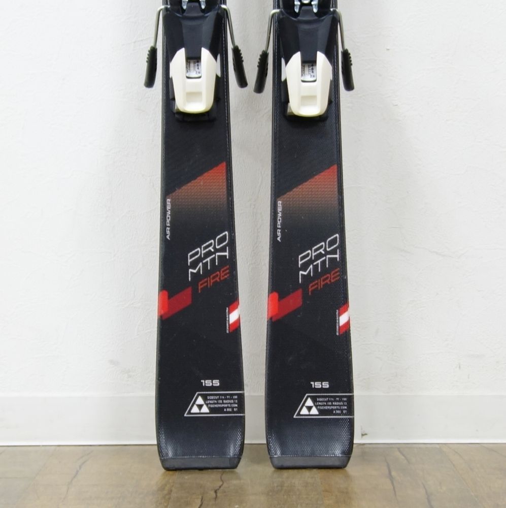 フィッシャー FISCHER PRO MTN FIRE 155cm ビンディング RS9 ゲレンデ スキー アウトドア フィッシャー FISCHER PRO MTN FIRE 155cm ビンディング RS9