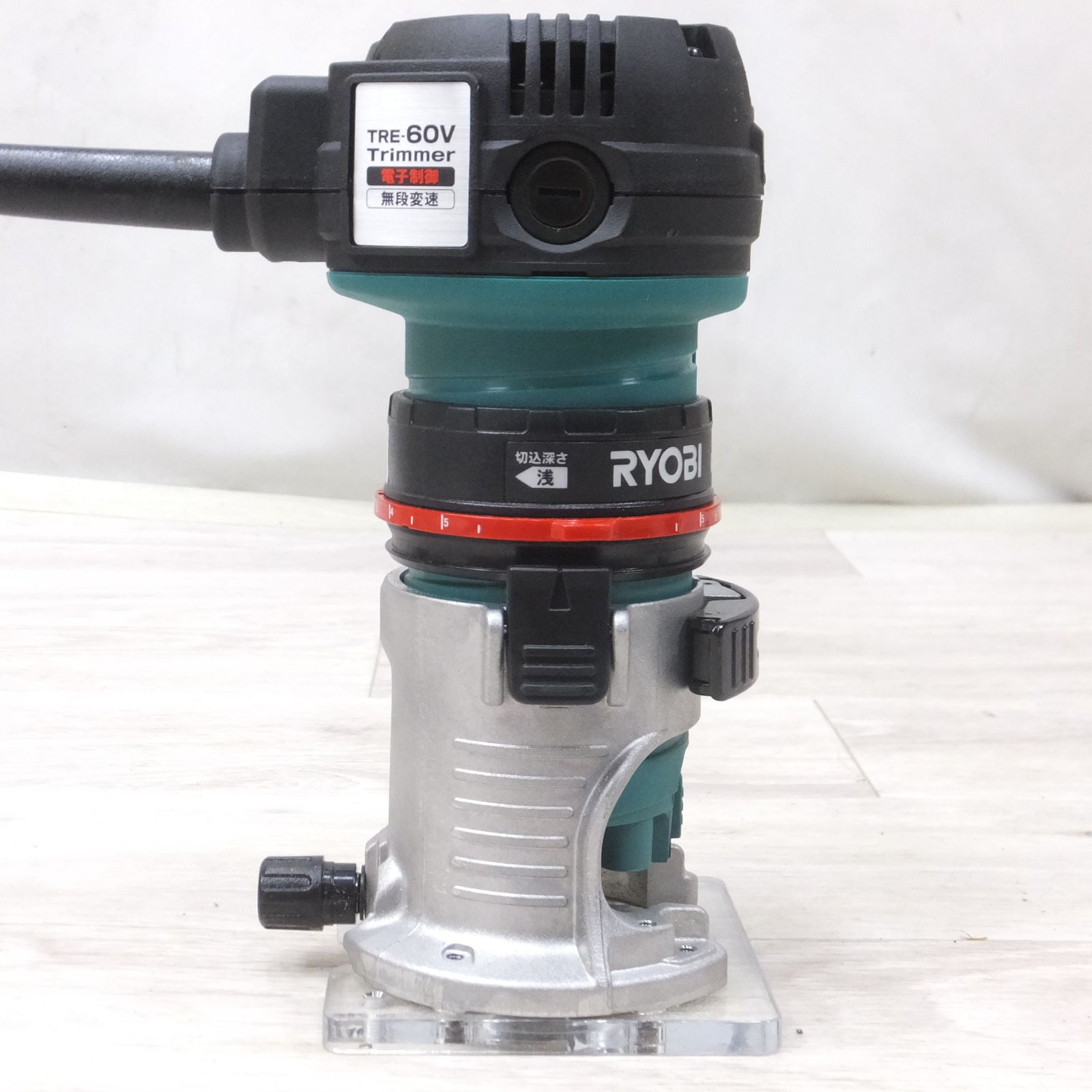 送料無料] キレイ◇リョービ RYOBI 電子 トリマ TRE-60 軸径 100V 6mm 