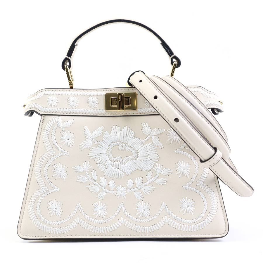 フェンディ ピーカブー ショルダーバッグ ハンドバッグ フェンディ FENDI 斜め掛けショルダーバッグ ハンドバッグ