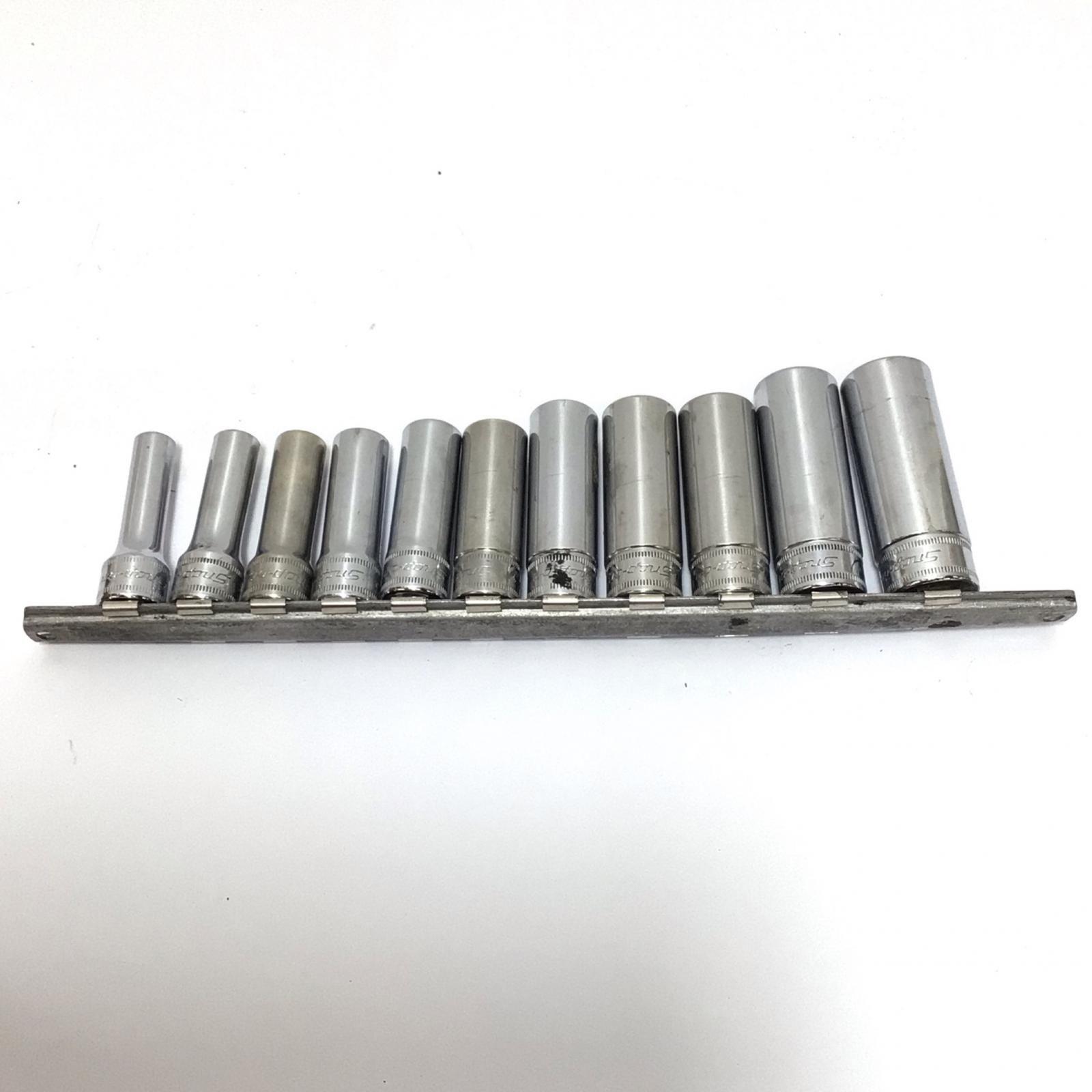 ΘΘSnap-on スナップオン ロングソケット 程度B 11本セット SFSMシリーズ