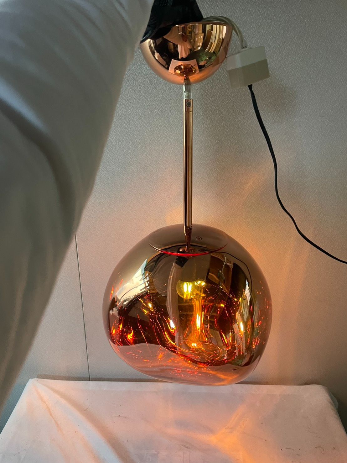 Melt300 -Tom Dixon crushed by Front トム ディクソン メルト クラッシュド シーリングライト 445