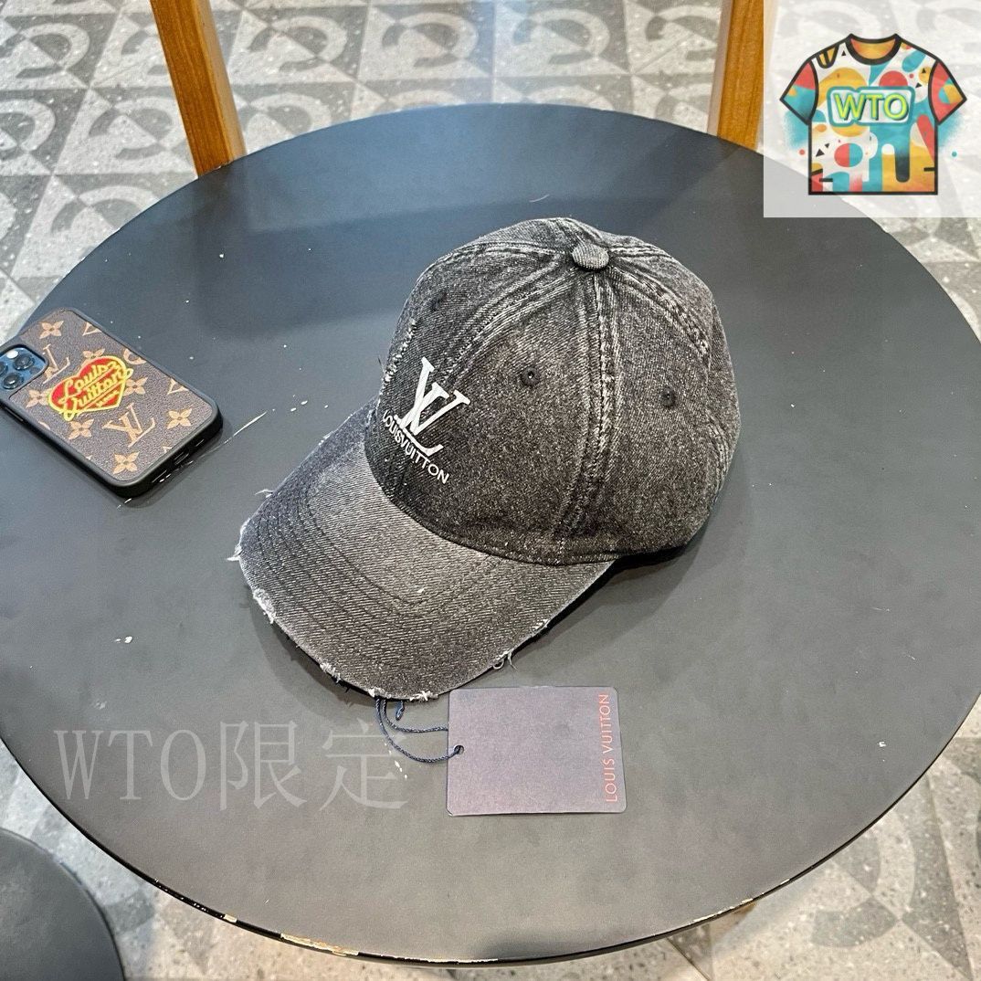 ハ*チ様 正規品 Louis Vuitton モノグラムベースボールキャップ Louis Vuitton / LV（ルイ・ヴィトン）ベースボールキャップ-2