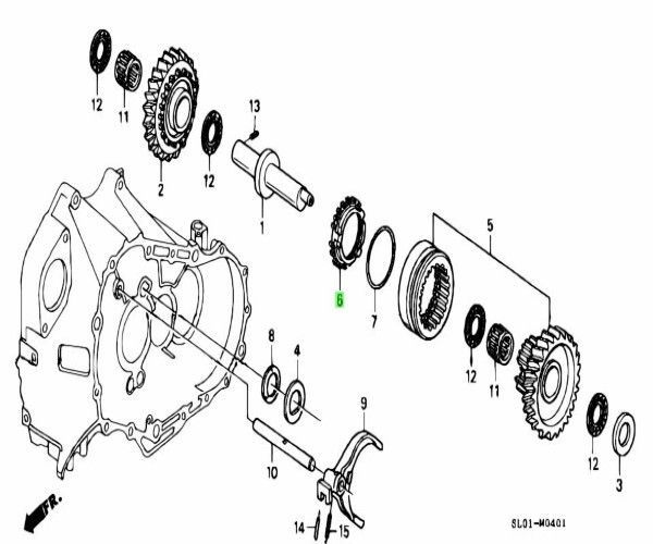 ホンダ 純正 NSX ブロッキングリング（44mm）HONDA NSX Ring Blocking (44MM) 未使用 Genuine メーカー純正品 JDM OEM