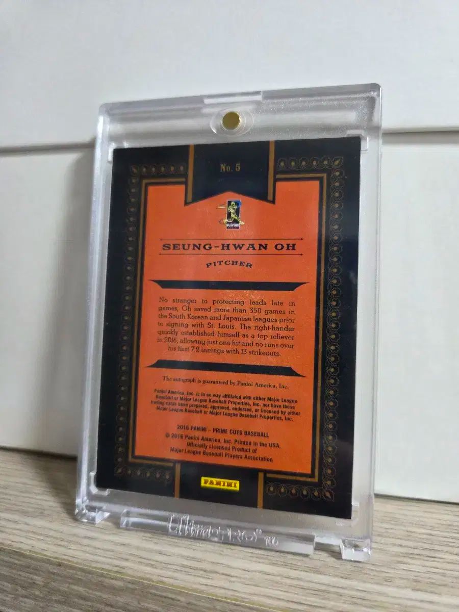 オ スンファン 呉昇桓 SAINT LUIS セントルイス Panini パニーニ サインカード 販売