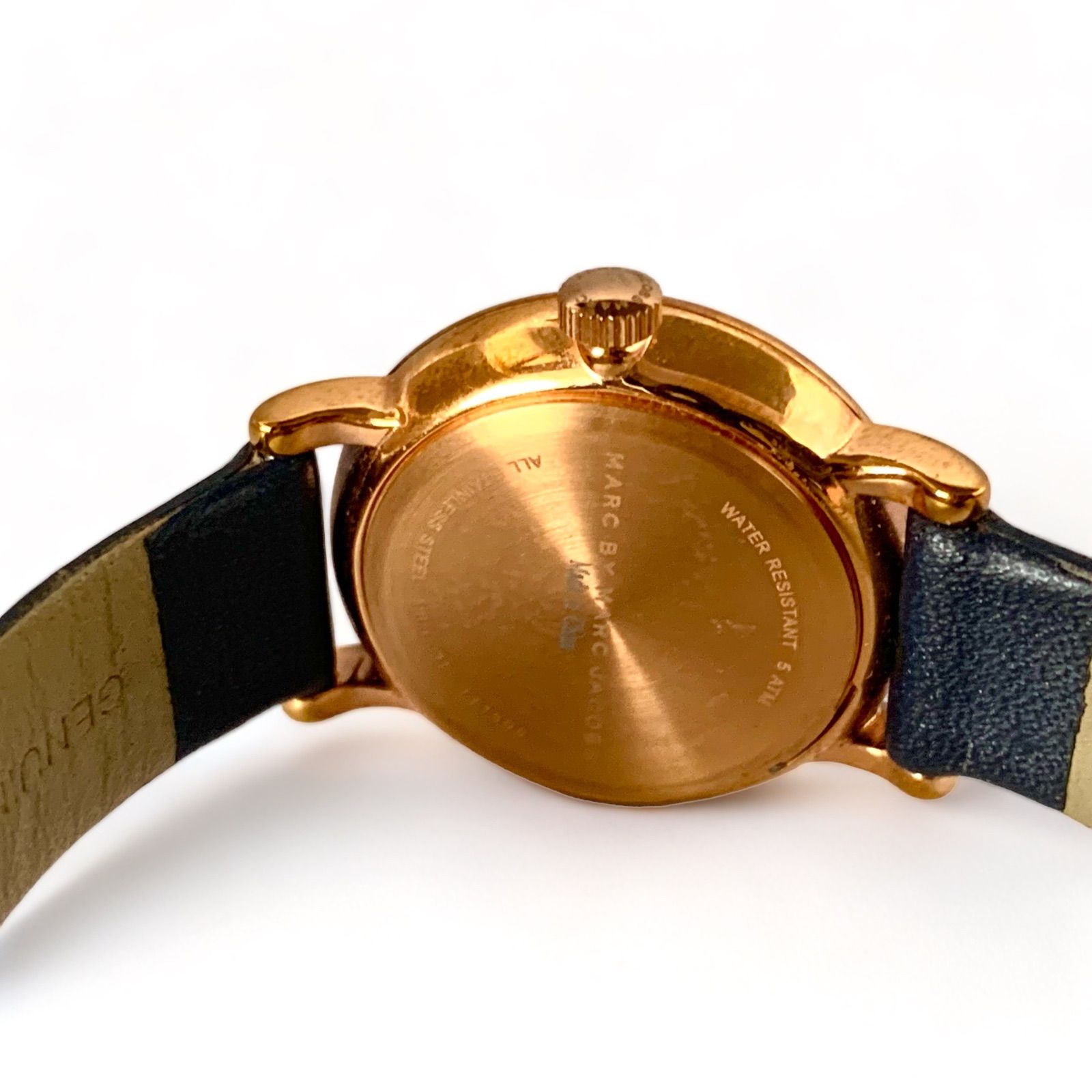 MARC BY MARC JACOBS ベイカー MBM1331 ネイビー×ネイビーレザー 