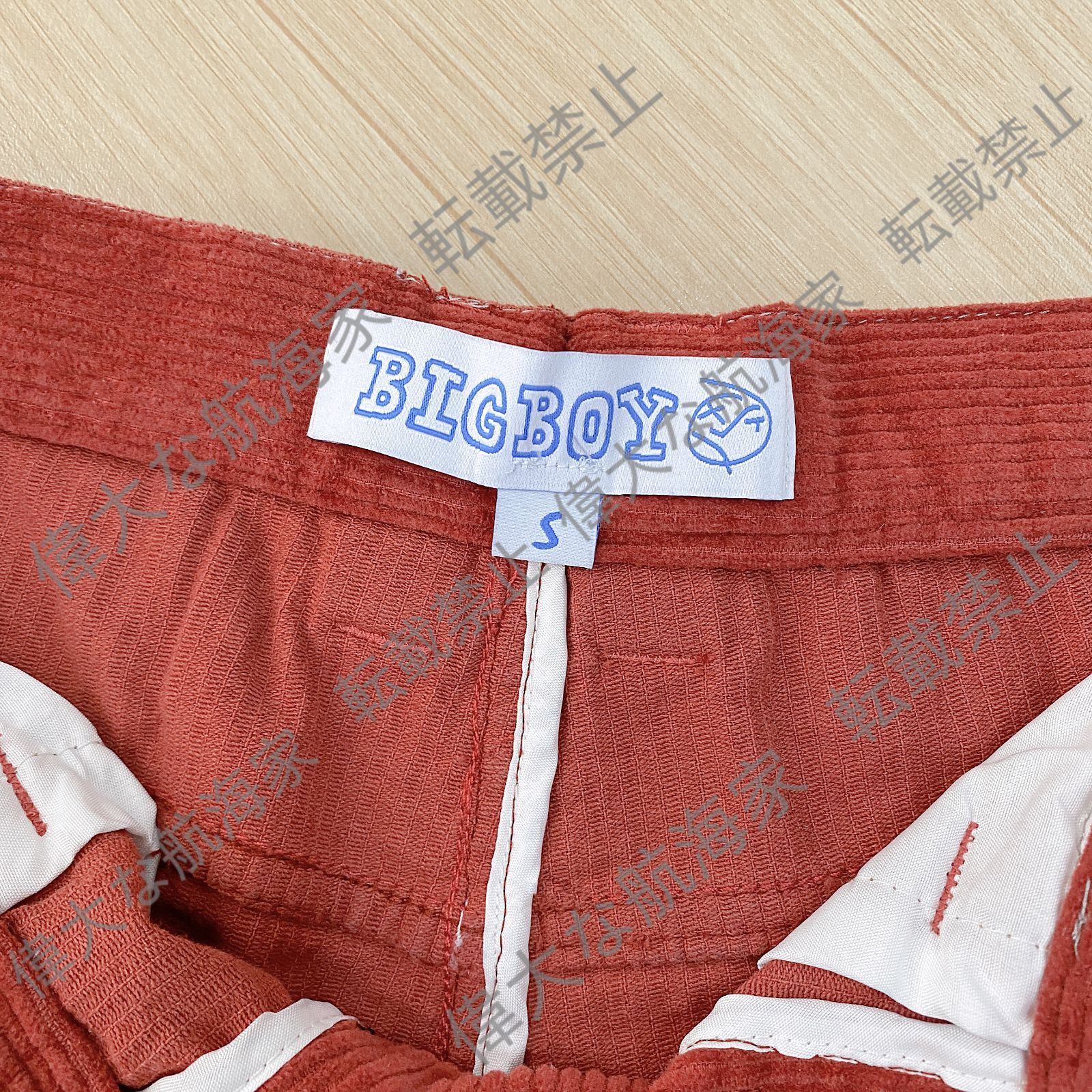 POLAR SKATE bigboyデニム 赤コーデュロイ XS-XL - メルカリ