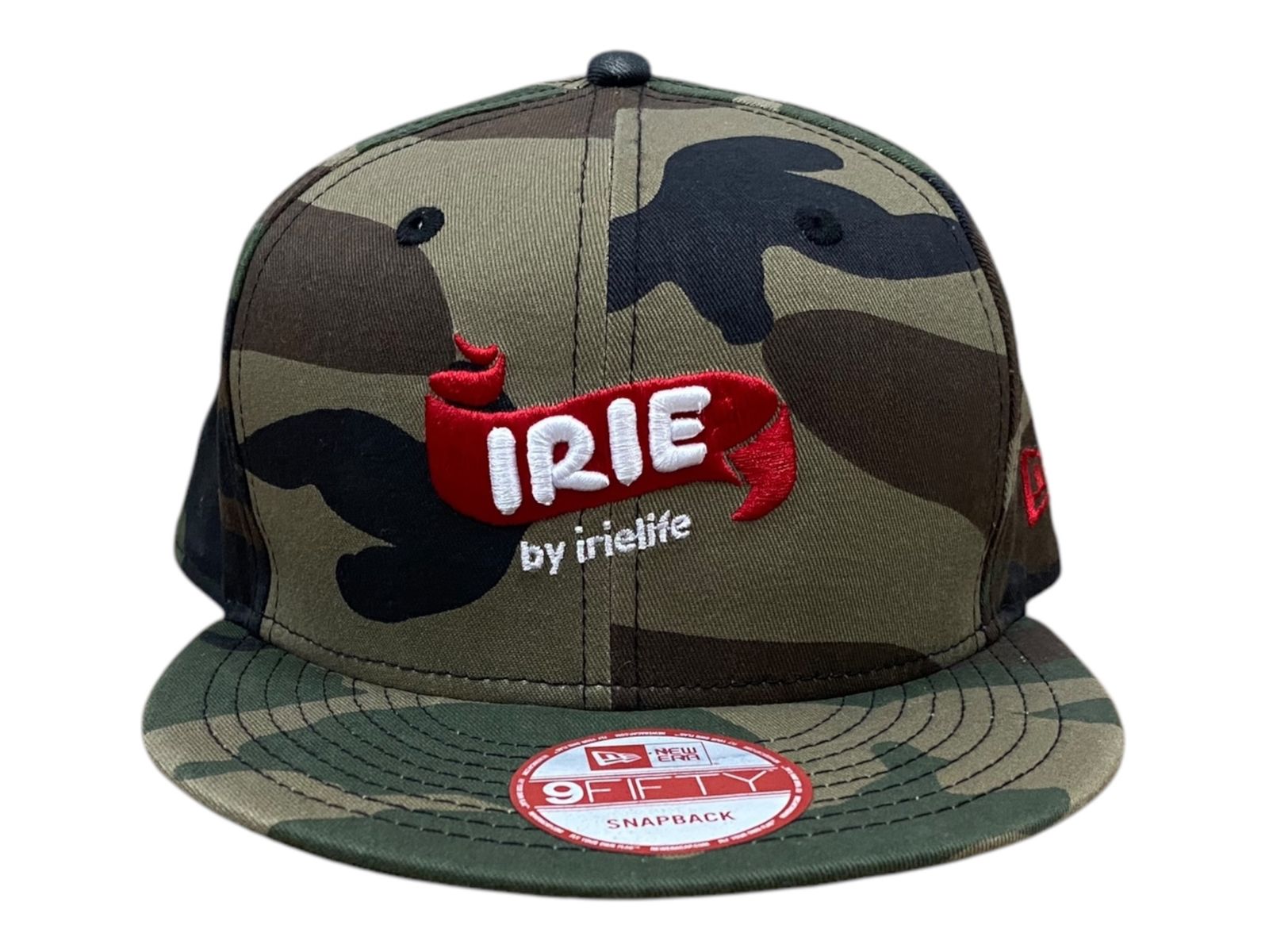 NEWERA (ニューエラ) × IRIE by irielife キャップ 総柄 迷彩 グリーン ブラウン ブラック メンズ/078