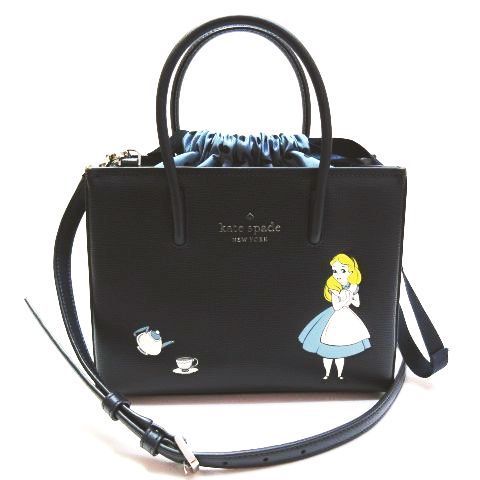美品 ケイトスペード 不思議の国のアリス 2way バッグ