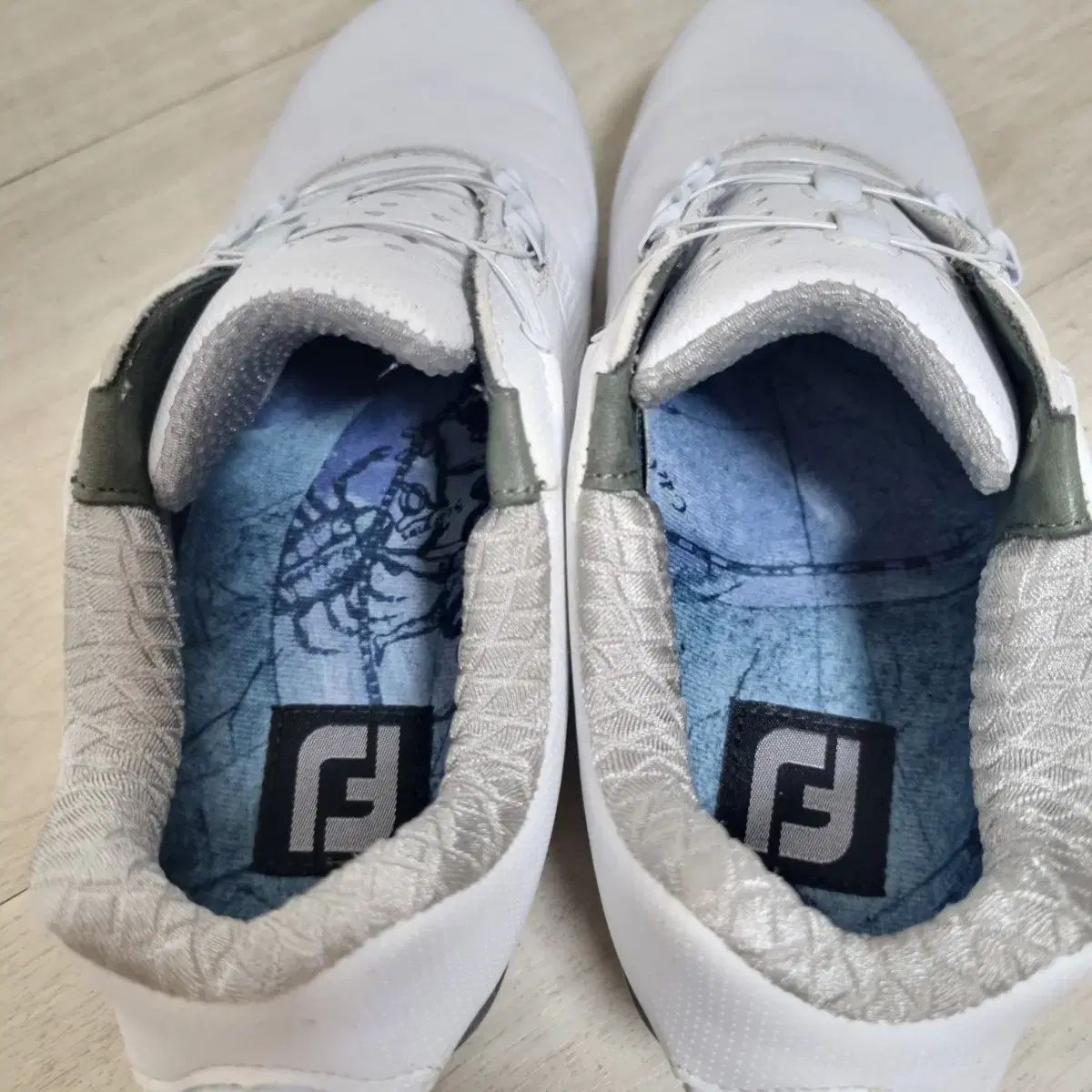 FJゴルフシューズ 27cm フットジョイ FJ ゴルフシューズ ホワイトx