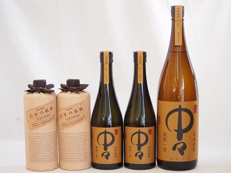 プレミアム焼酎2本セット　安田　百年の孤独 Amazon.co.jp: 「」 飲み比べセット 【百年の孤独】+【千年の