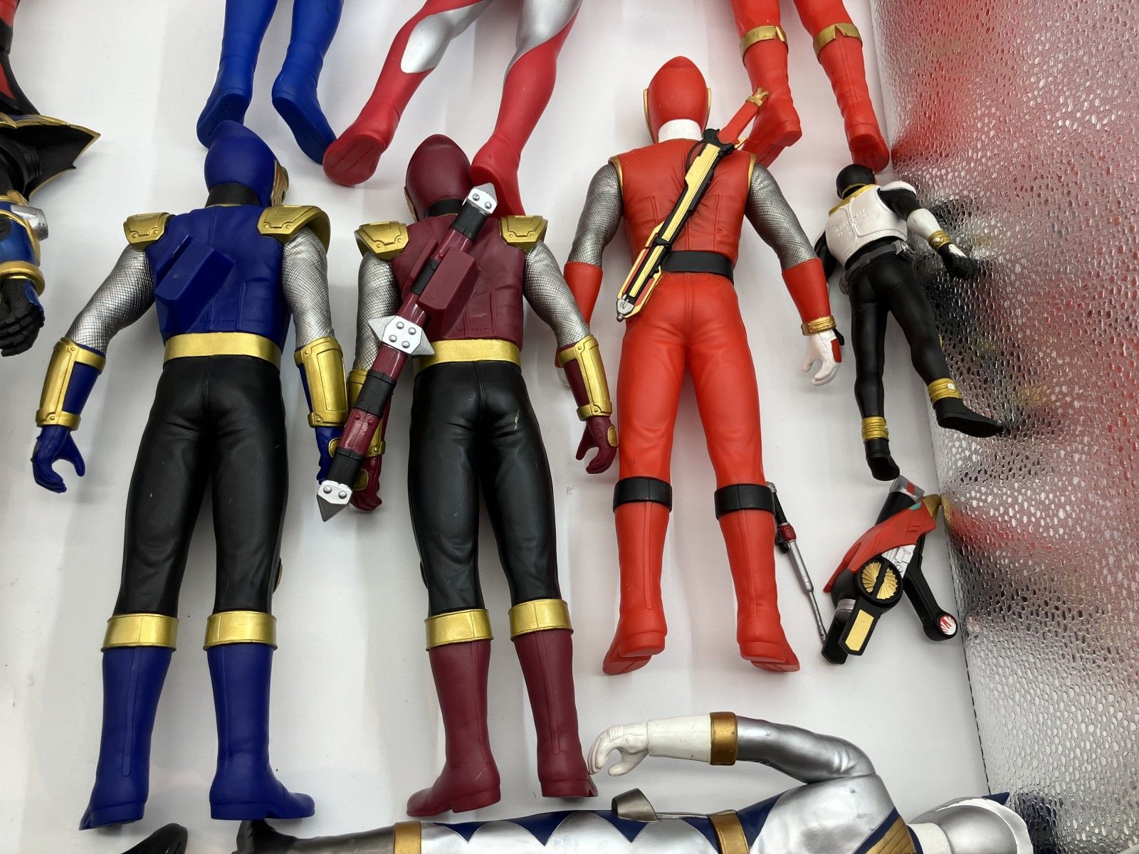 ソフビ、 レンジャー・仮<!-利用不可文字-!>ライダー フィギュアセット 