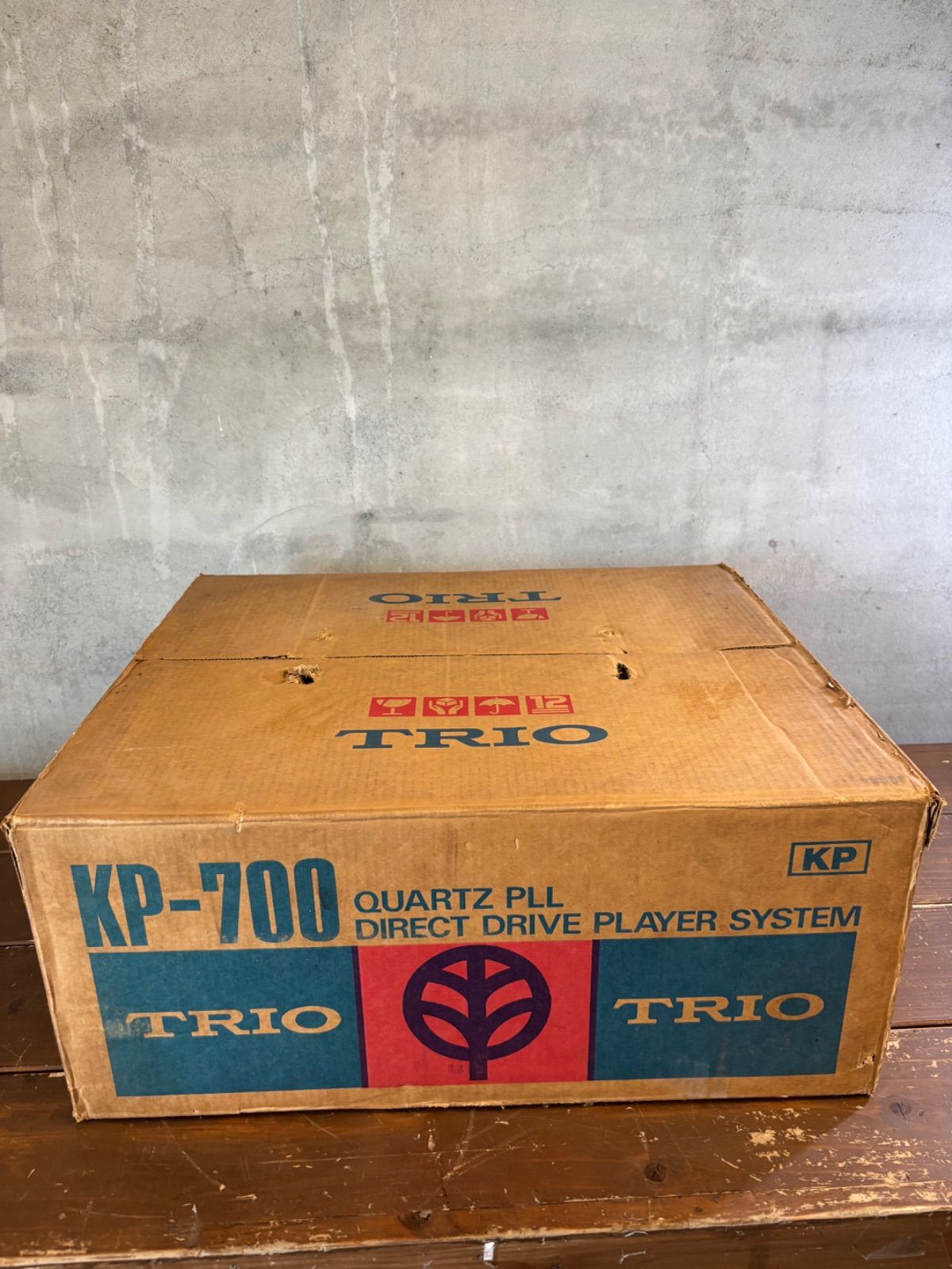 TRIO トリオ KP-700 レコードプレーヤー ターンテーブル レコード