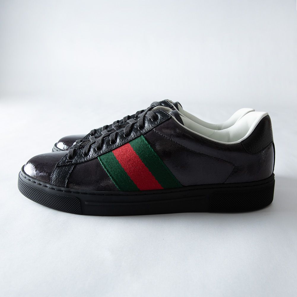 GUCCI グッチ ACE エース クリスタル GGキャンバス スニーカー 31