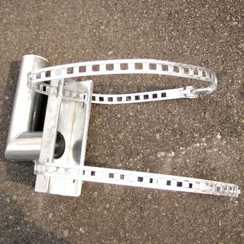 カーブミラー用 電柱取付金具 76.3mm用ステンレスミラー アクリルミラー ステンレス製ミラー アクリル製ミラー 工事現場 取付金具