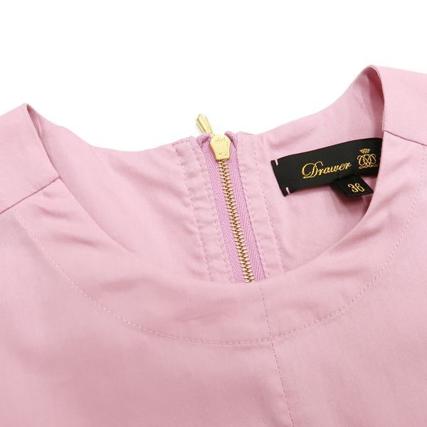 Drawer ノースリーブ ブラウス 6521-266-0981 フレンチスリーブ #36