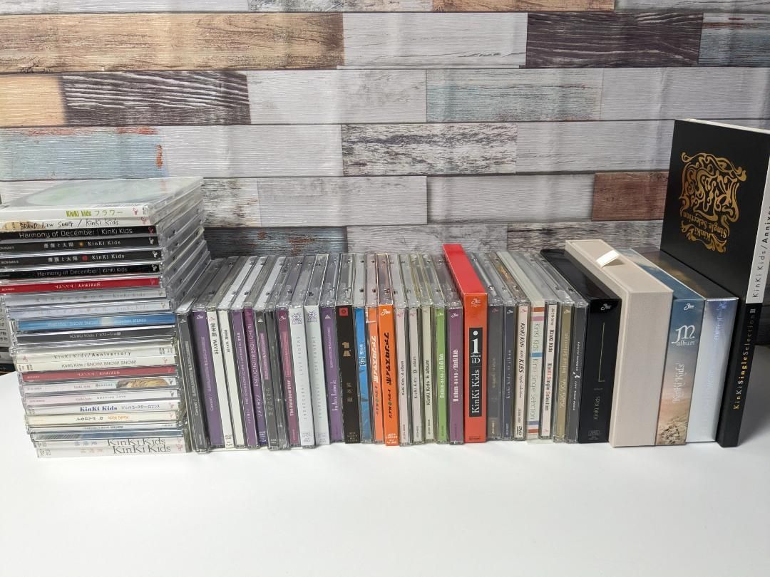 KinKi Kids アルバム・シングルCD 54本セット まとめ売り - メルカリ