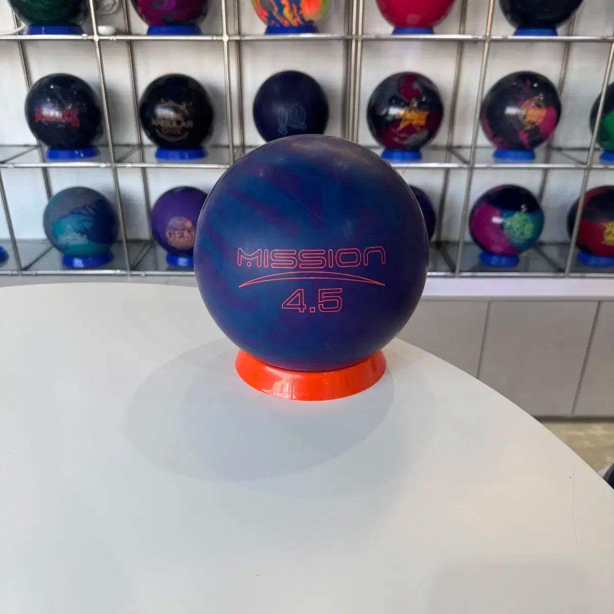 ミッション 4 5 (中古ボウリングボール) (ダンブレスボールあり