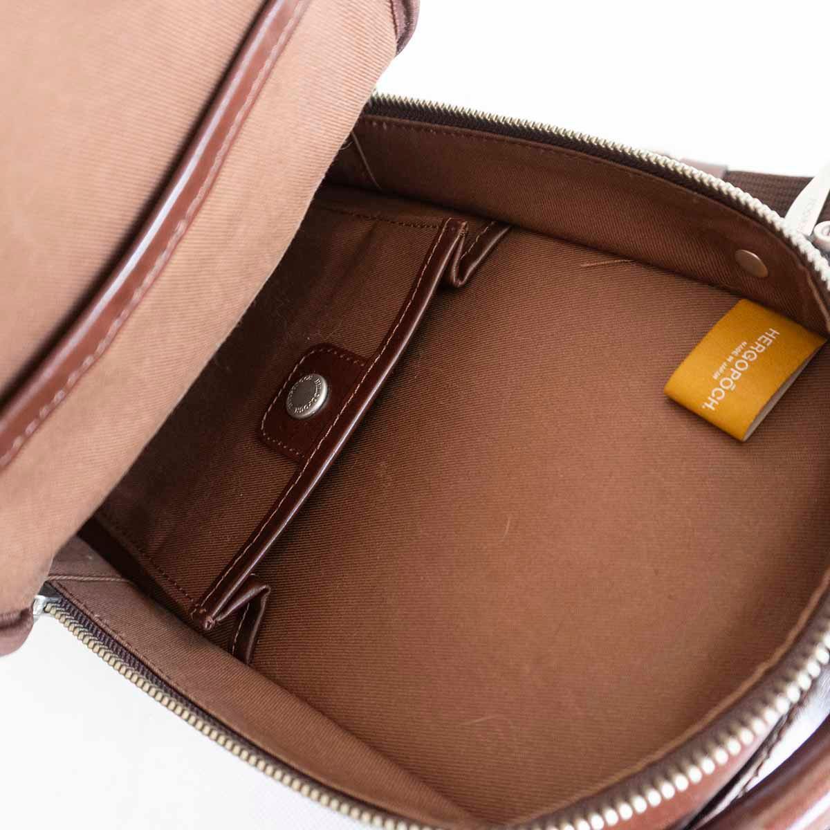 美品】HERGOPOCH エルゴポック 【レザー ボディバッグ