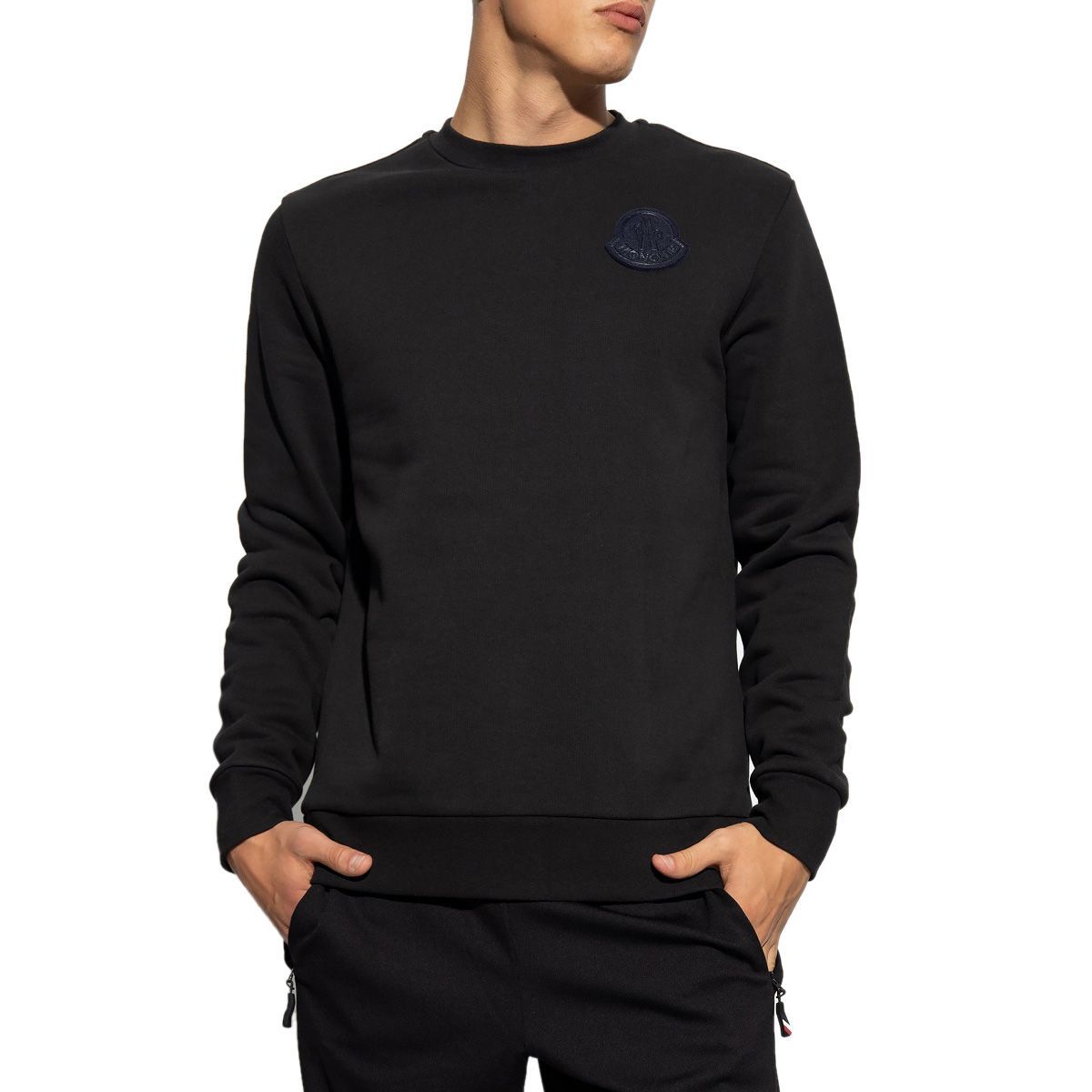 59 MONCLER モンクレール 8G00067 809KX ブラック トレーナー 