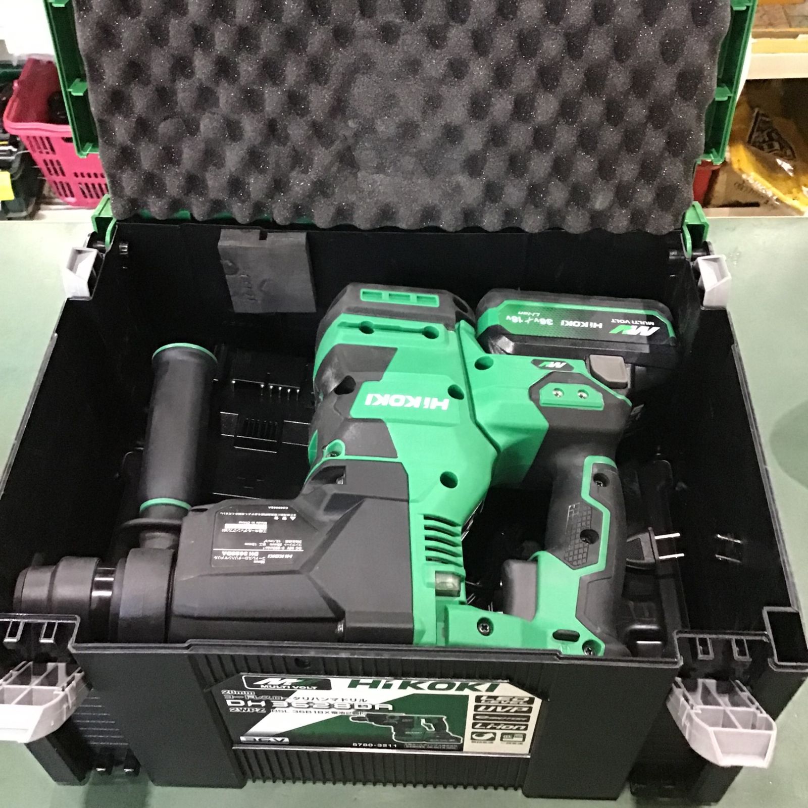 ハイコーキ(HIKOKI ※旧:日立工機) コードレスハンマドリル DH3628DA(2WPZ)【川口店】