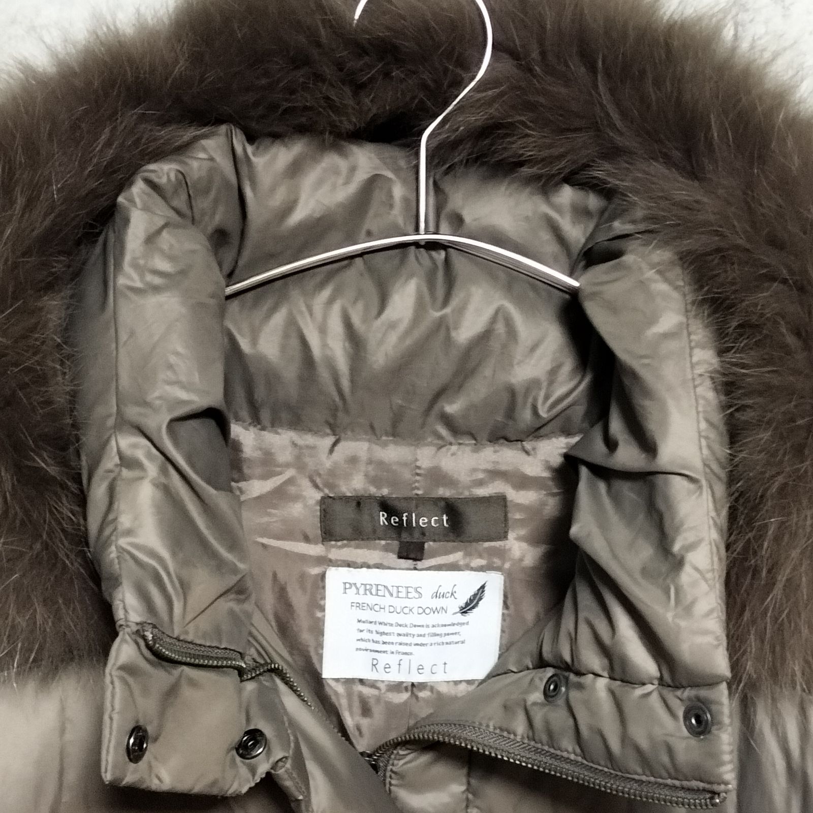 Reflect 3way フォックスファー ダウンコート ロング11号 Lサイズ相当