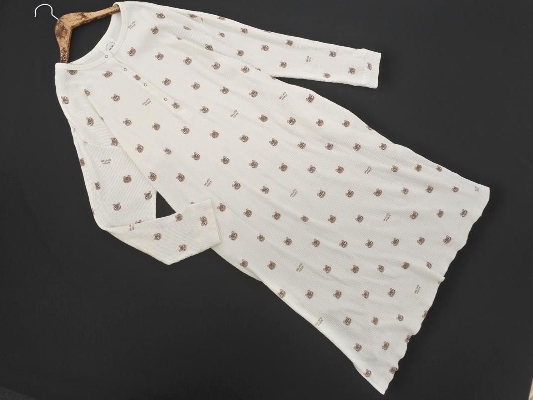 美品✨❤️ジェラートピケ×あつ森❤️ルームウェア　ワンピース まめ吉 つぶ吉 フリー ジェラート ピケ×あつまれ どうぶつの森コラボ第2弾！つぶまめ