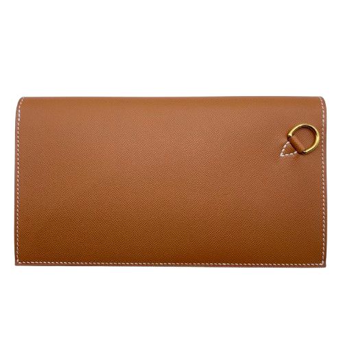 エルメス ケリーポケットロング 20 ゴールド ゴールド金具 B刻印 エルメス ケリーポケットロング 20 ゴールド ヴォーマダム