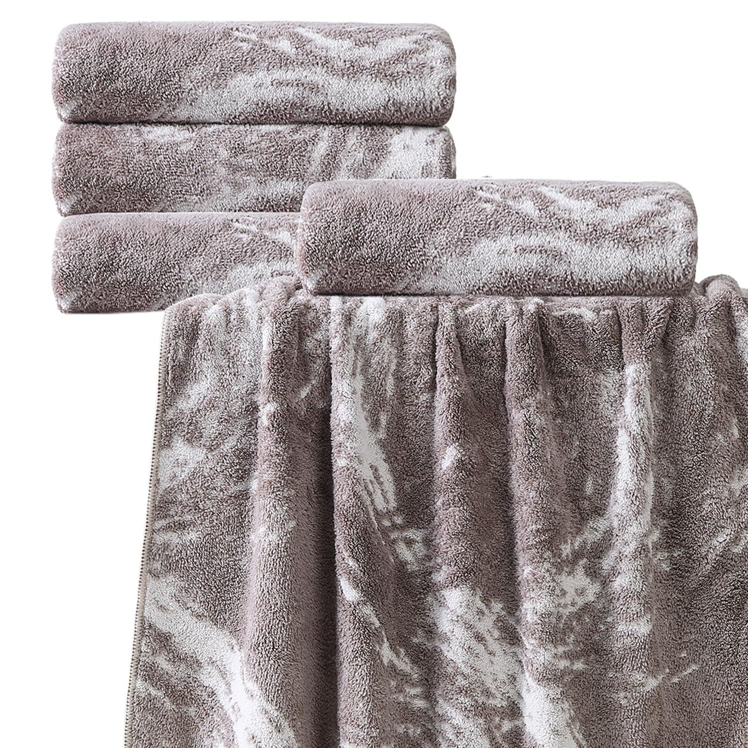 抗菌防臭 ふんわり柔らか 吸水速乾 マイクロファイバー ジャカード