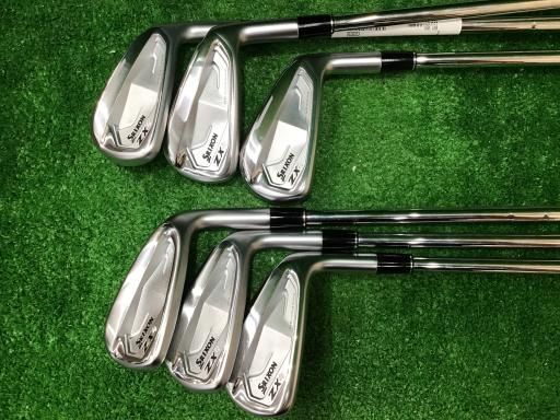2点セット 中古】 ダンロップ SRIXON ZX5 Mk II 6S アイアンセット IR 純正
