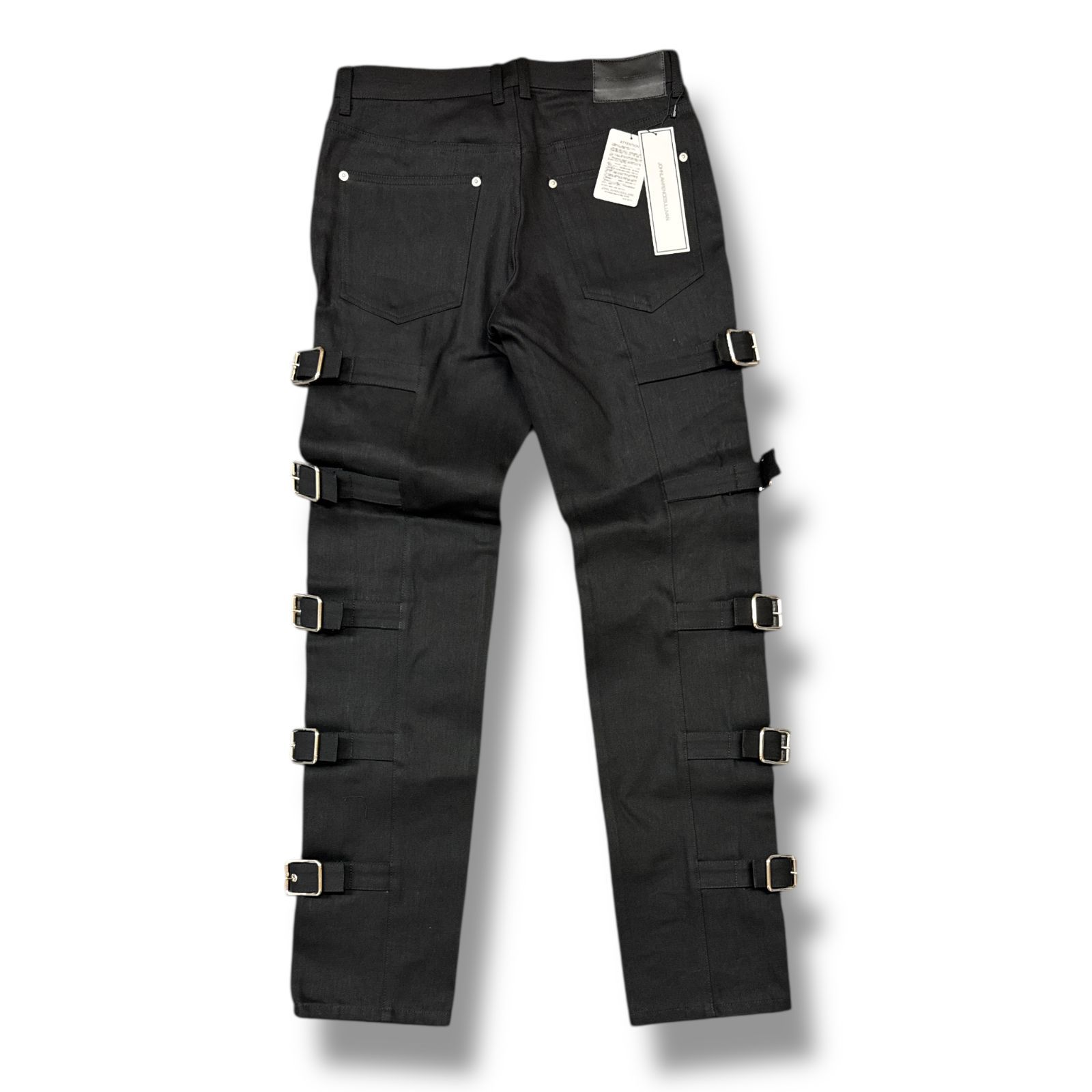 パンツ JOHN LAWRENCE SULLIVAN BONDAGE TROUSERS Johnlawrencesullivan Black Bondage Trousers Johnlawrencesullivan
