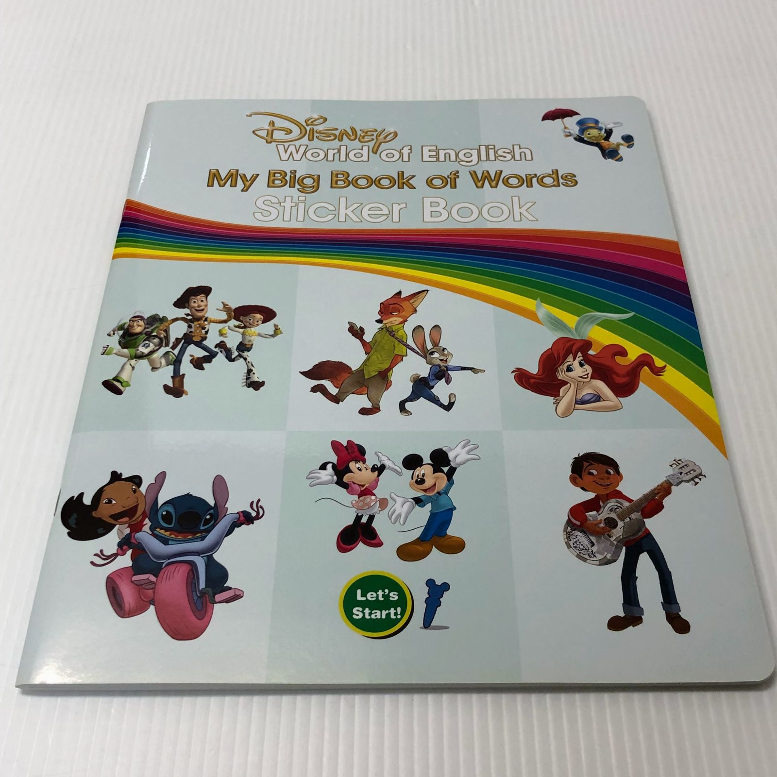 ディズニー英語システム　マイビッグオブワーズ　2022年版 ディズニー英語システム MY BIG BOOK OF WORDSのSTICKER BOOK