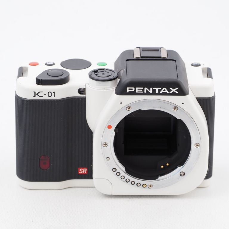 ミラーレス一眼PENTAX K-01 ボディ ホワイト/ブラック