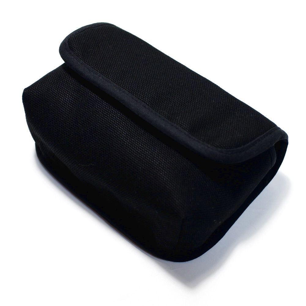 キヤノン PowerShot SX740 HS ケース (ブラック・ボルドーストライプ