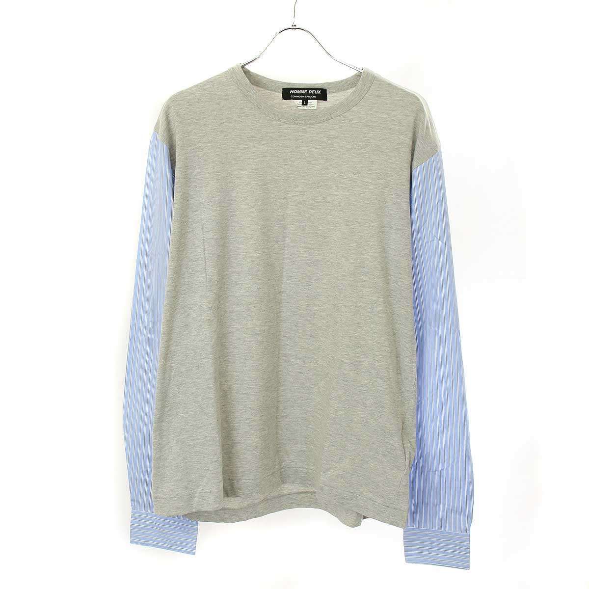 COMME des GARÇONS homme グレー 長袖カットソー