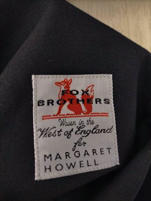 マーガレットハウエル MARGARET HOWELL 19SS FOX BROTHERS サマーウール ジャケット メンズ JPN：M