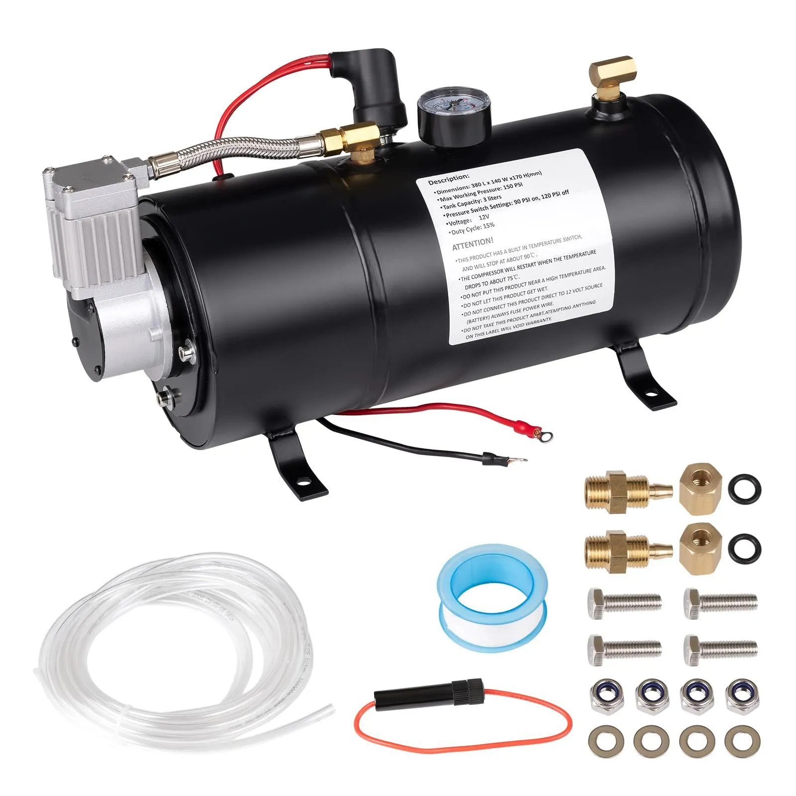 ジェットイノウエ ミニヤンキーホーン12V キタハラ マグネチックバルブ